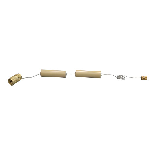 High-voltage ceramic capacitor (capacitor mandrel) plateau type